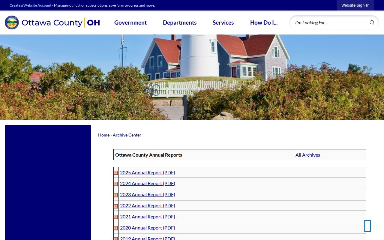 Ottawa County court docket county public records archive